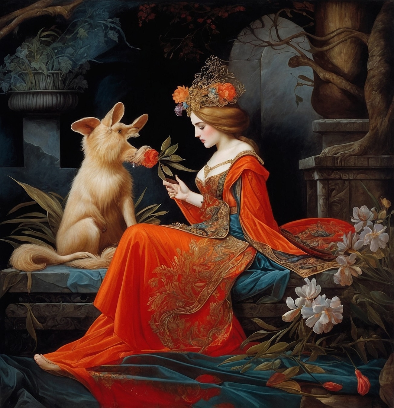 Obras de arte fantástico y oscuro